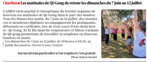 Article matinale